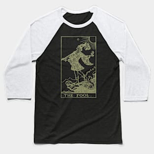 Golden Tarot - The Fool Baseball T-Shirt